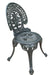 Regalia Series 1 Round Table & 4 Chairs (Grey) - WoodenTwist