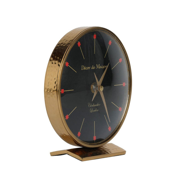 Minno Gold Table clock - WoodenTwist