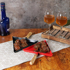 Khurpi Platter Set - WoodenTwist