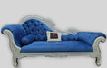 Wooden Lounge 3 Seater, Couch Chaise Deewan (Style5) - WoodenTwist