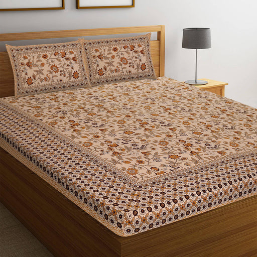 Rajasthani Jaipuri Trendy Cotton Block Print bed sheets - WoodenTwist