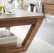 Muar Center Table with Bottom Shelf - WoodenTwist