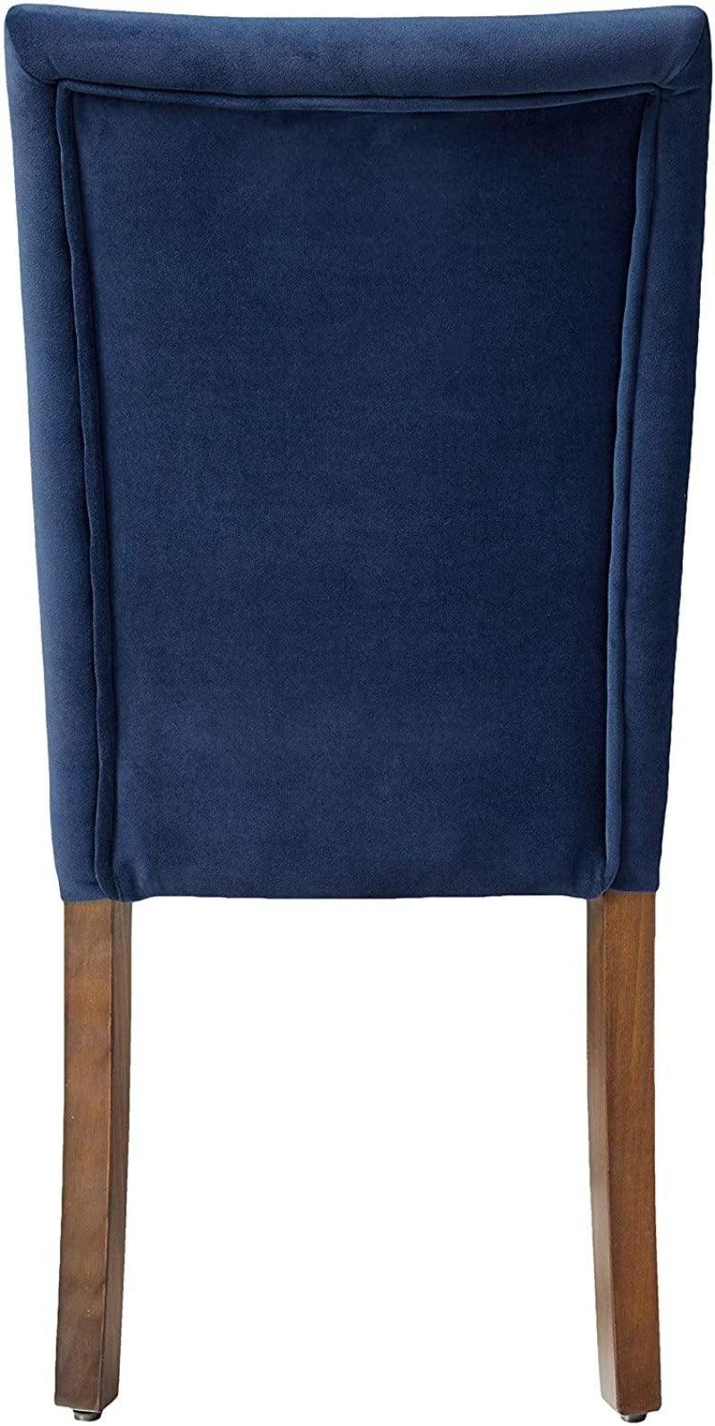 Trendy Accent Dining Chair in Velvet (Set of 2) - WoodenTwist