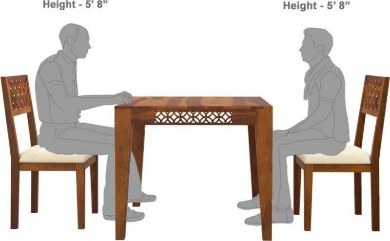 Designer Teak Wood Dining Set - WoodenTwist
