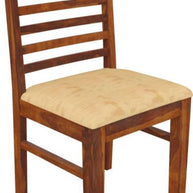 Teak Wood 4 Seater Dining Set  (Finish Color - Honey) - WoodenTwist
