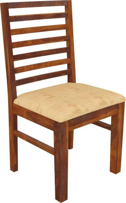 Teak Wood 4 Seater Dining Set  (Finish Color - Honey) - WoodenTwist