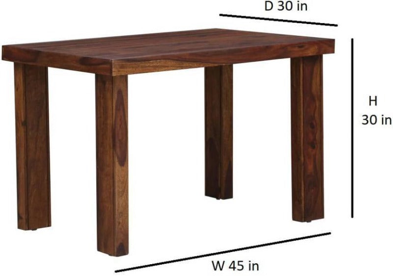 Unique Premium Teak Wood Dining Set - WoodenTwist