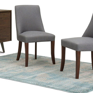 Teak wood Contemporary Dining Chairs (Set of 2) - WoodenTwist