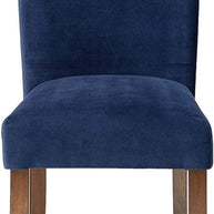 Trendy Accent Dining Chair in Velvet (Set of 2) - WoodenTwist