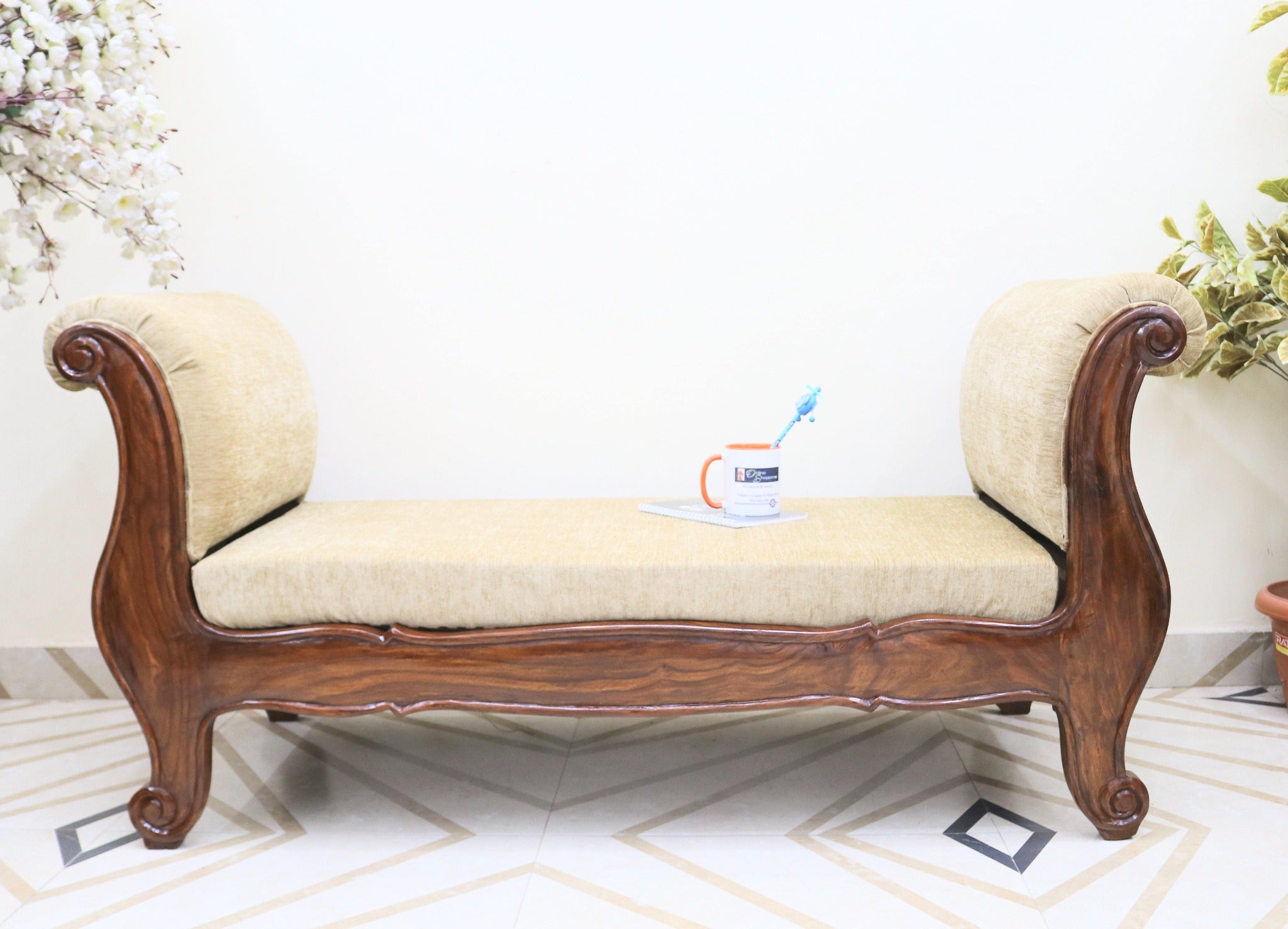 Solid Wood Sofa