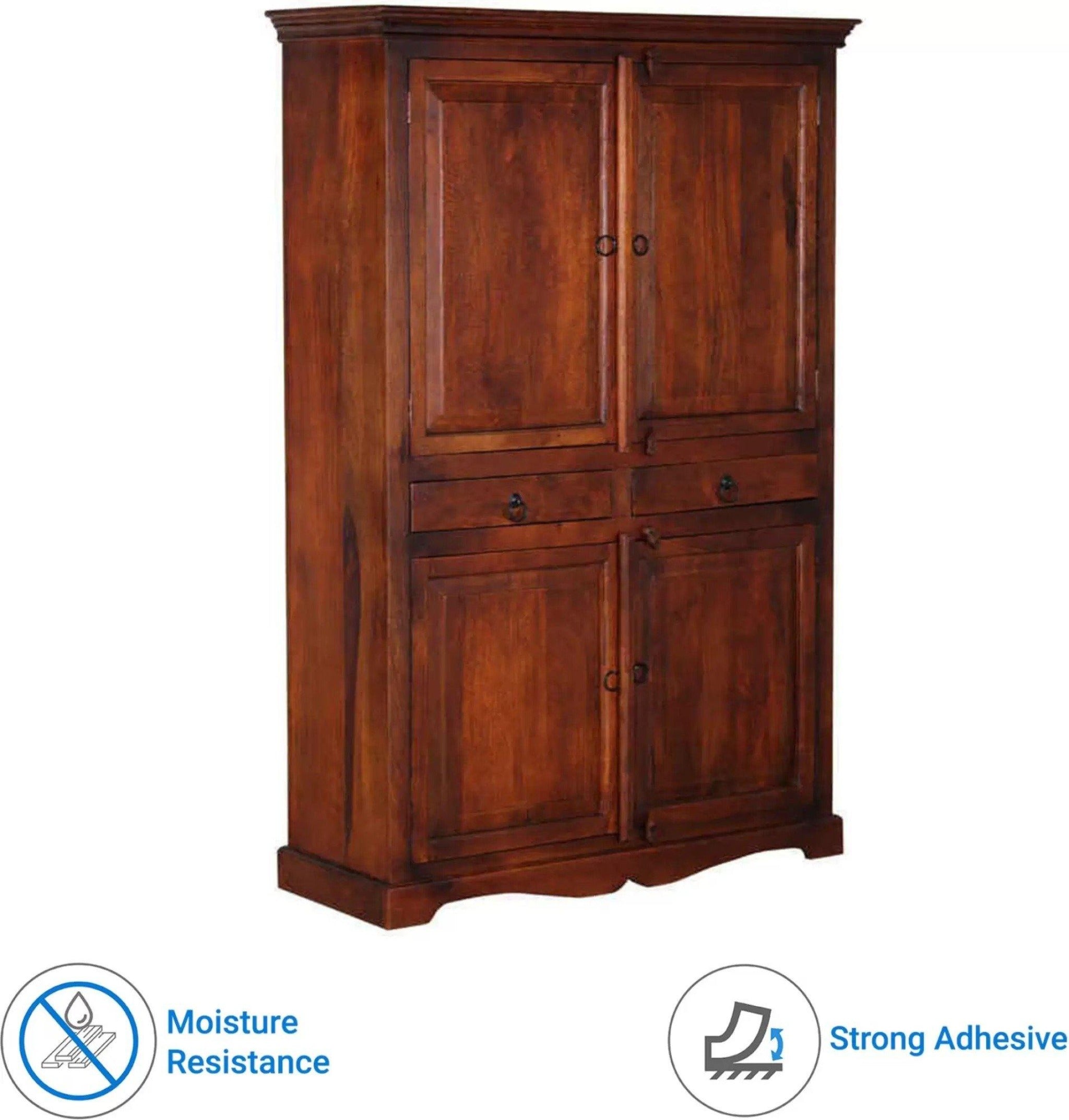 Premium Teak Wood Wardrobe