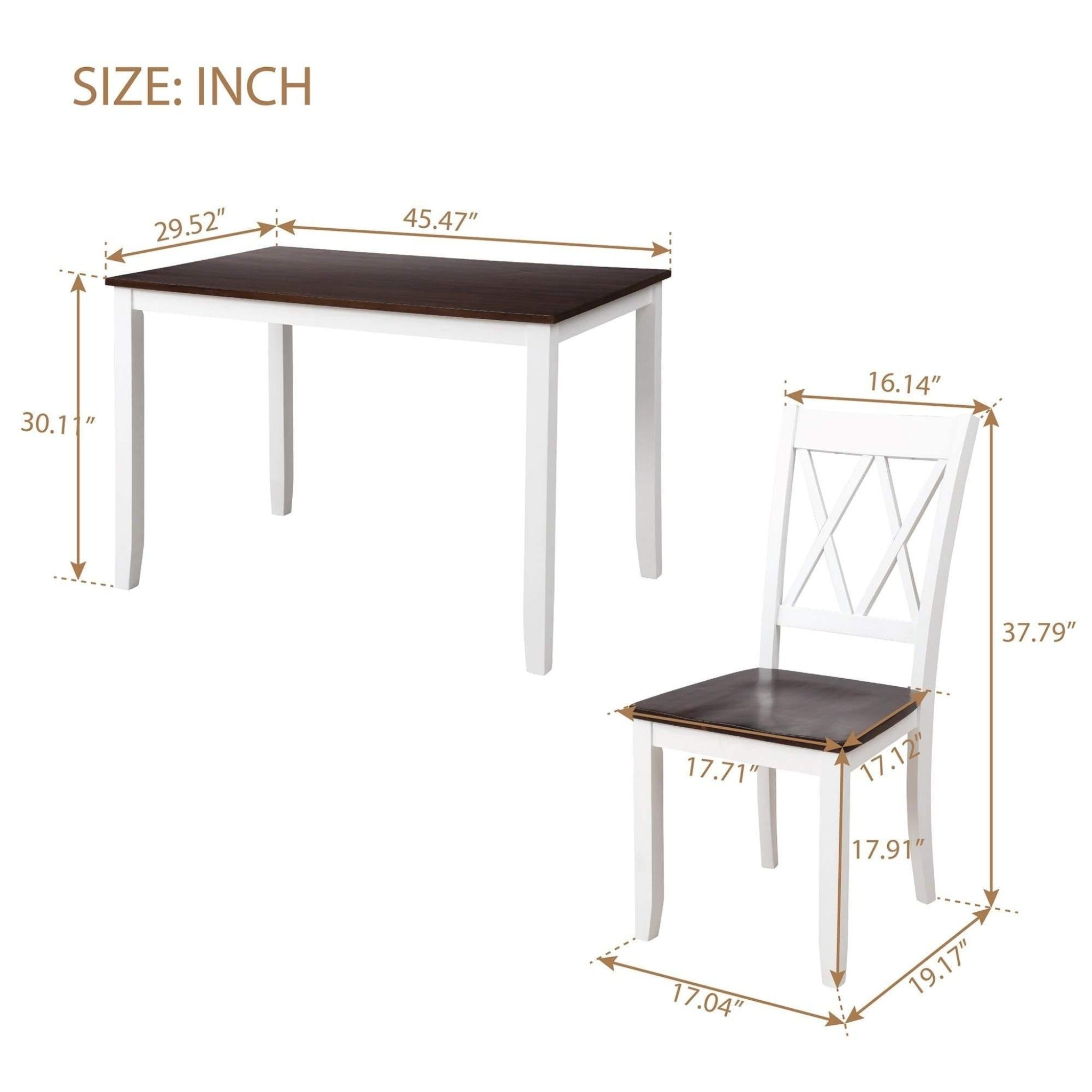 Classy 4 Seater Dining Table Set - WoodenTwist