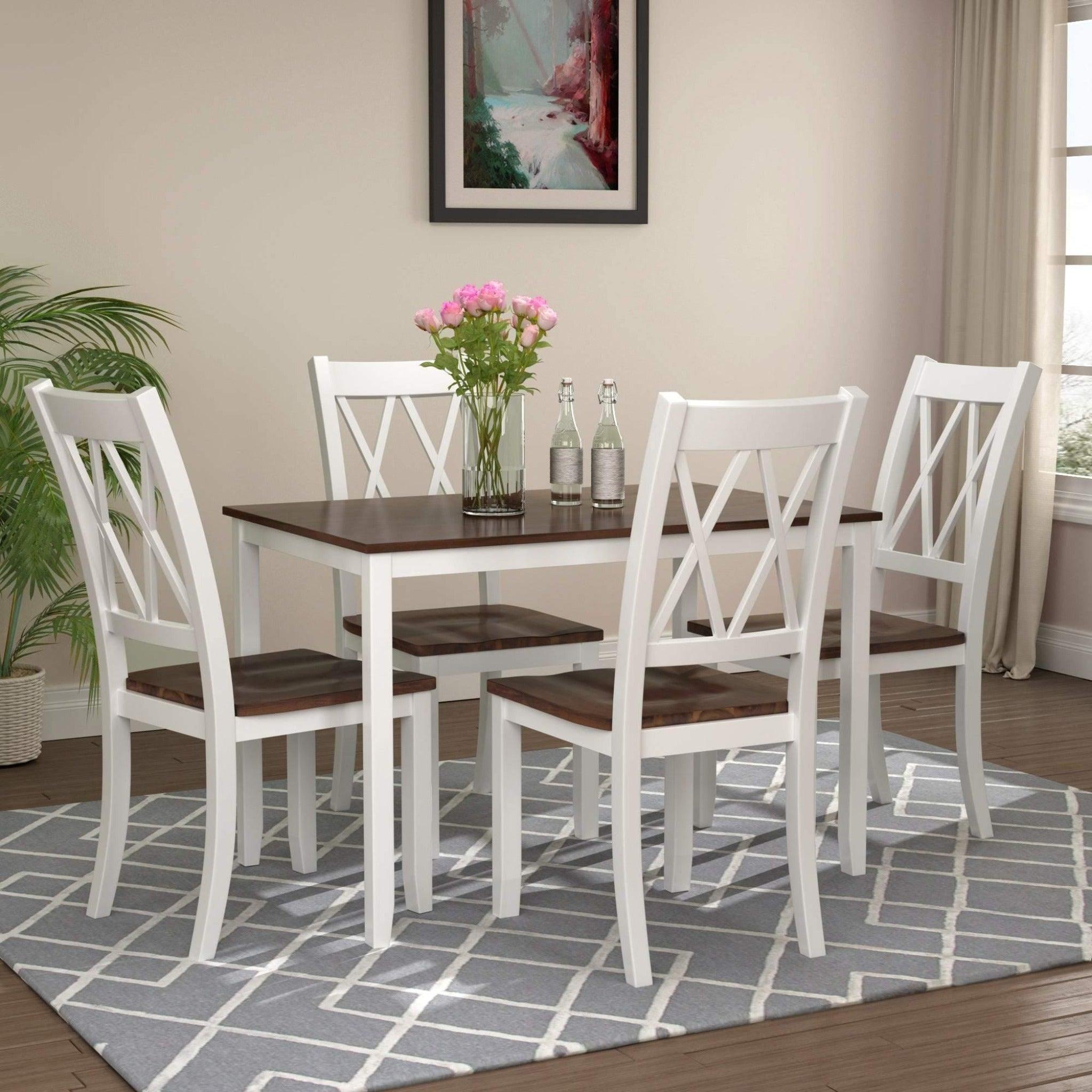 Classy 4 Seater Dining Table Set - WoodenTwist