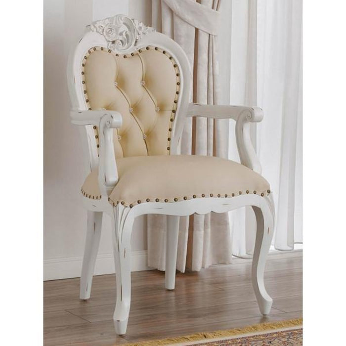Swanky Teak Wood Premium Arm Chair