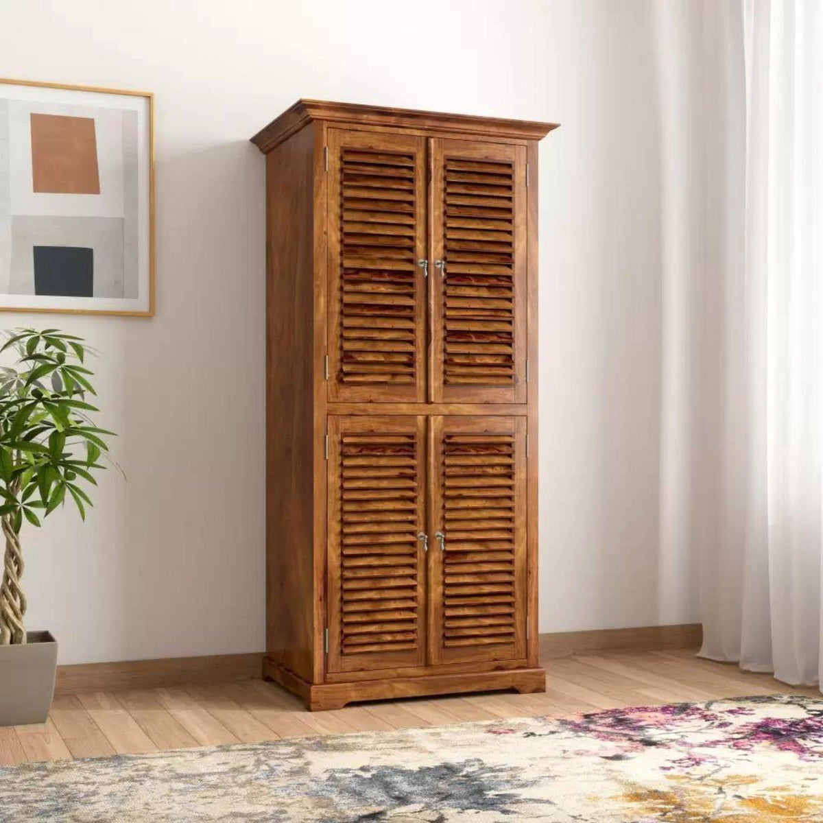 Premium Teak Wood Wardrobe for Every Bedroom