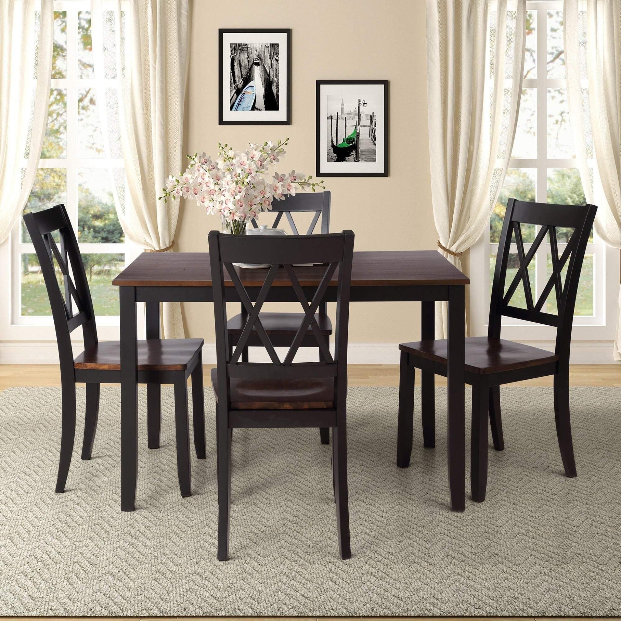 Classy 4 Seater Dining Table Set - WoodenTwist