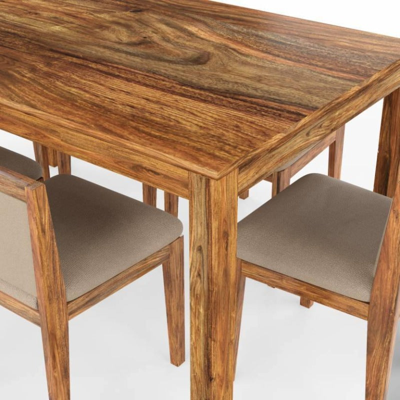 Royal Teak Wood 6 Seater Dining Set - WoodenTwist