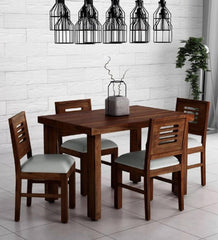 Unique Premium Teak Wood Dining Set - WoodenTwist