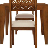Designer Teak Wood Dining Set - WoodenTwist
