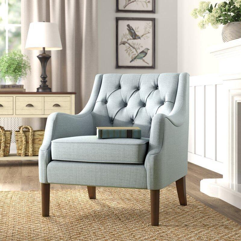 Vinger Tufted Wingback Chair