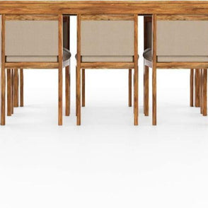 Royal Teak Wood 6 Seater Dining Set - WoodenTwist