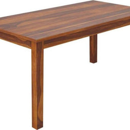 Teak Wood 4 Seater Dining Set  (Finish Color - Honey) - WoodenTwist