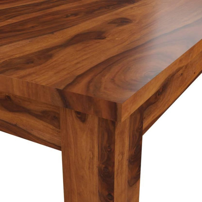 Grazi Teak Wood 6 Seater Dining Set - WoodenTwist