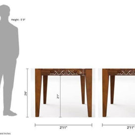 Designer Teak Wood Dining Set - WoodenTwist