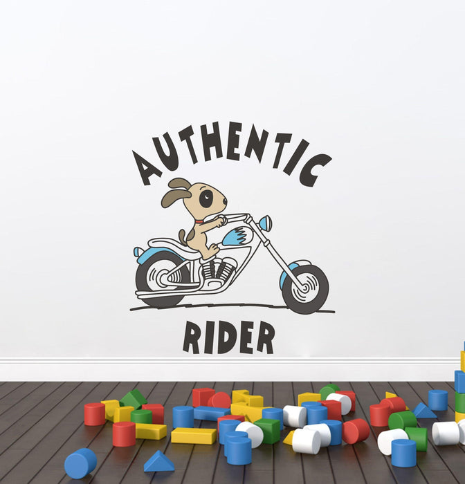 Authentic Rider Wall Sticker - WoodenTwist