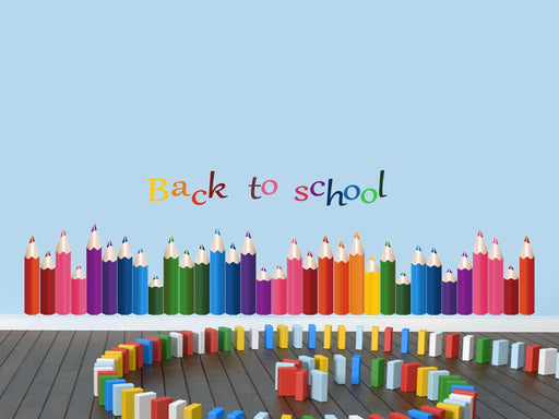 "Back to School" Wall Sticker - WoodenTwist