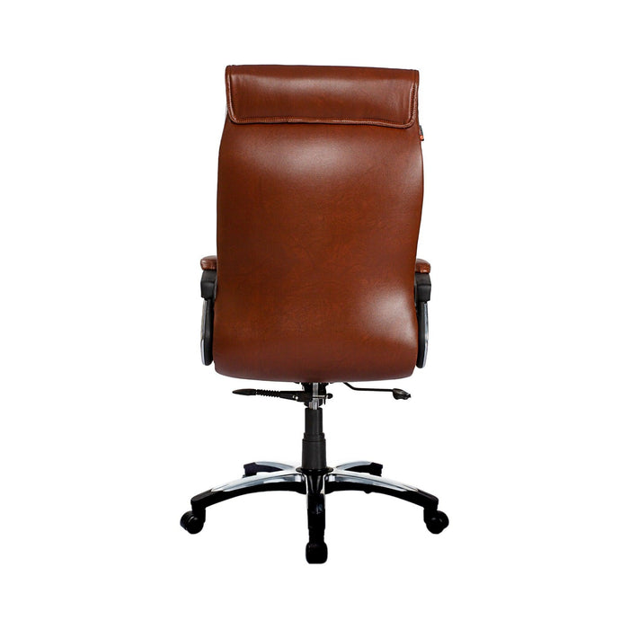 High Back Exceutive Chair in TAN - WoodenTwist