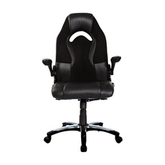 High Back Designer Gaming Chair in Black - WoodenTwist