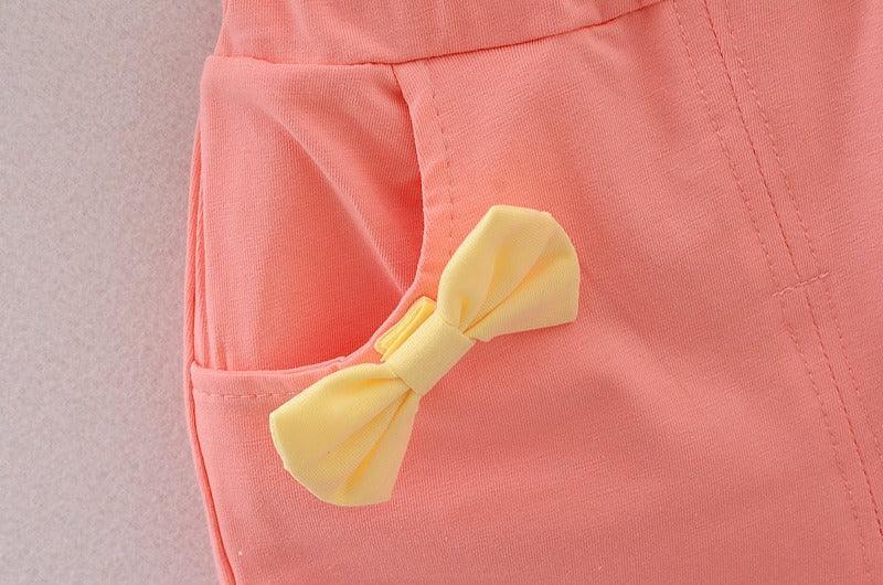 Yellow & Peach Colourway