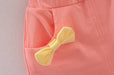 Raafi Summer Baby girls Tee With Shorts Yellow & Peach - WoodenTwist
